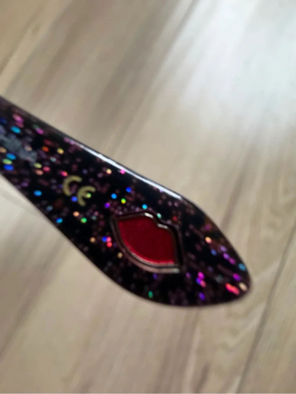 Lulu Guinness L895 Sparkle Black/Pink Frames 54-14-140